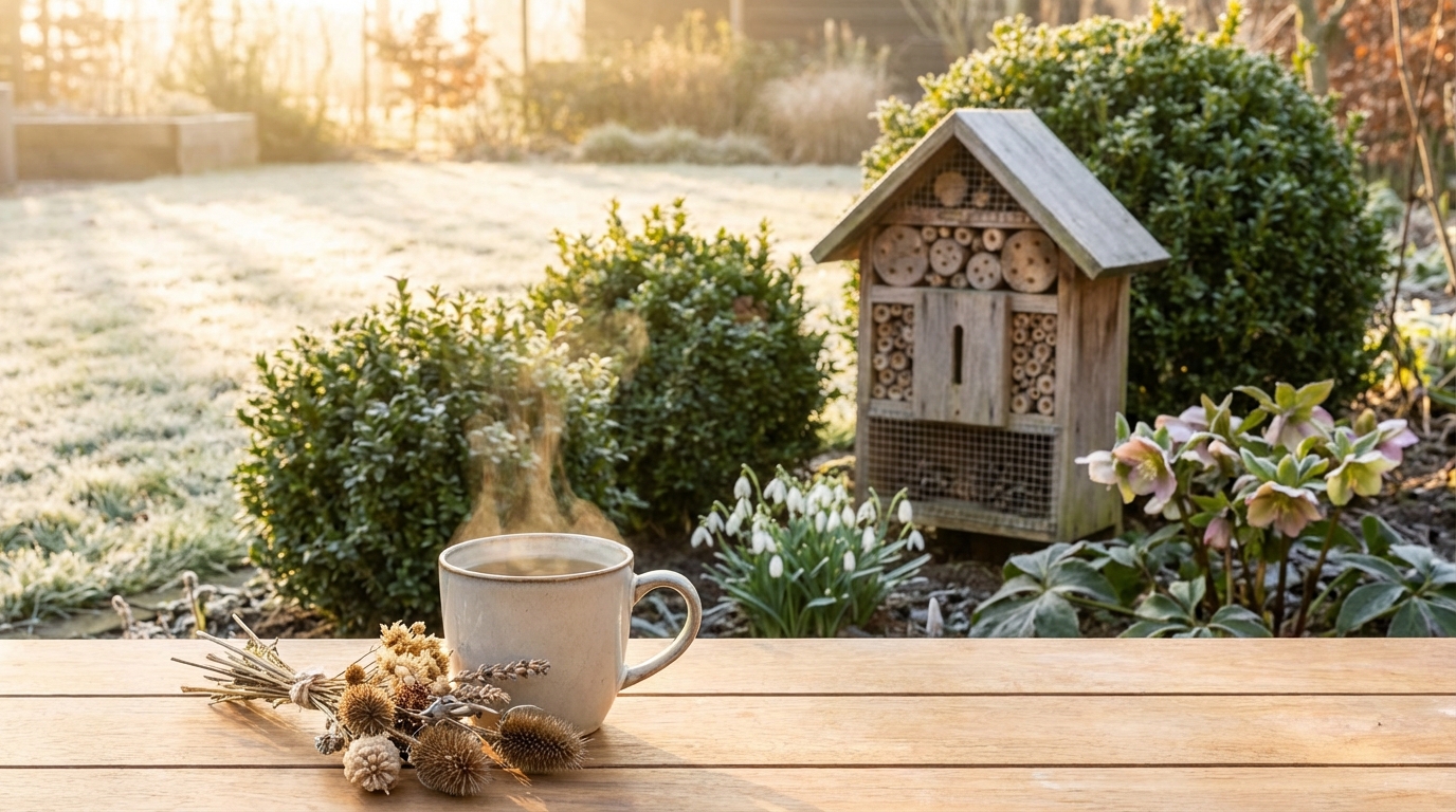 Winter bijvriendelijke tuin tips