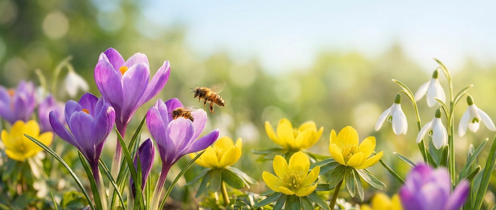 Insecten lokken met vroege bloeiers | Imkers Deventer
