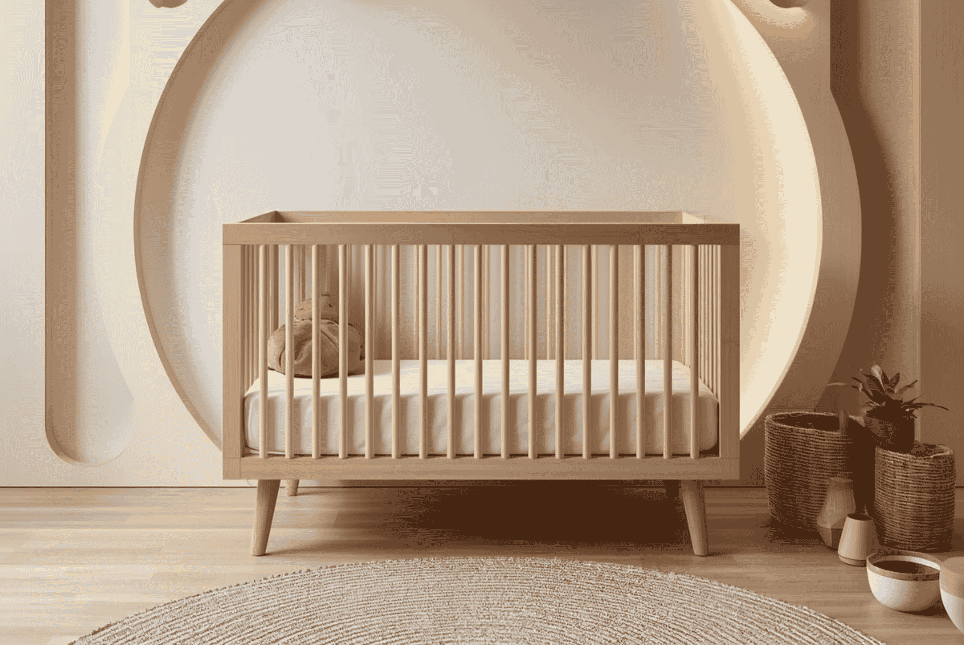 Houten Muurdecoratie Babykamer: Een Warme Sfeermaker