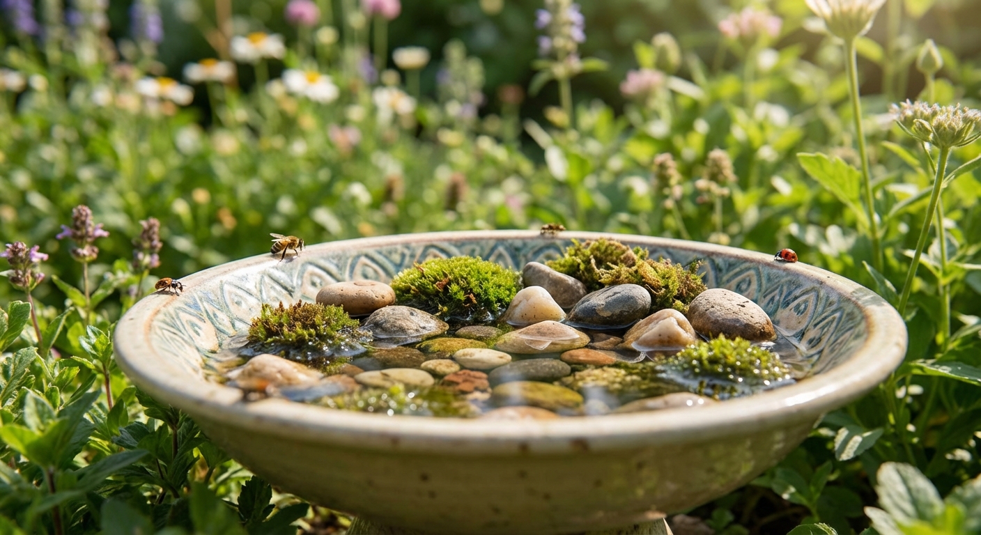 Waterplek maken voor insecten in 5 simpele stappen