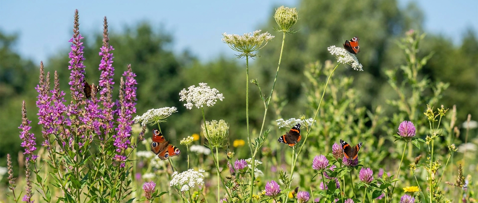 Inheemse planten voor meer vlinders in je tuin