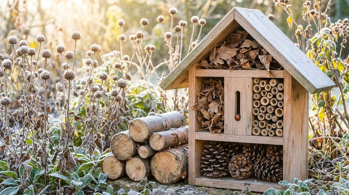 Overwinteren insecten in tuin: zo help je ze de winter door