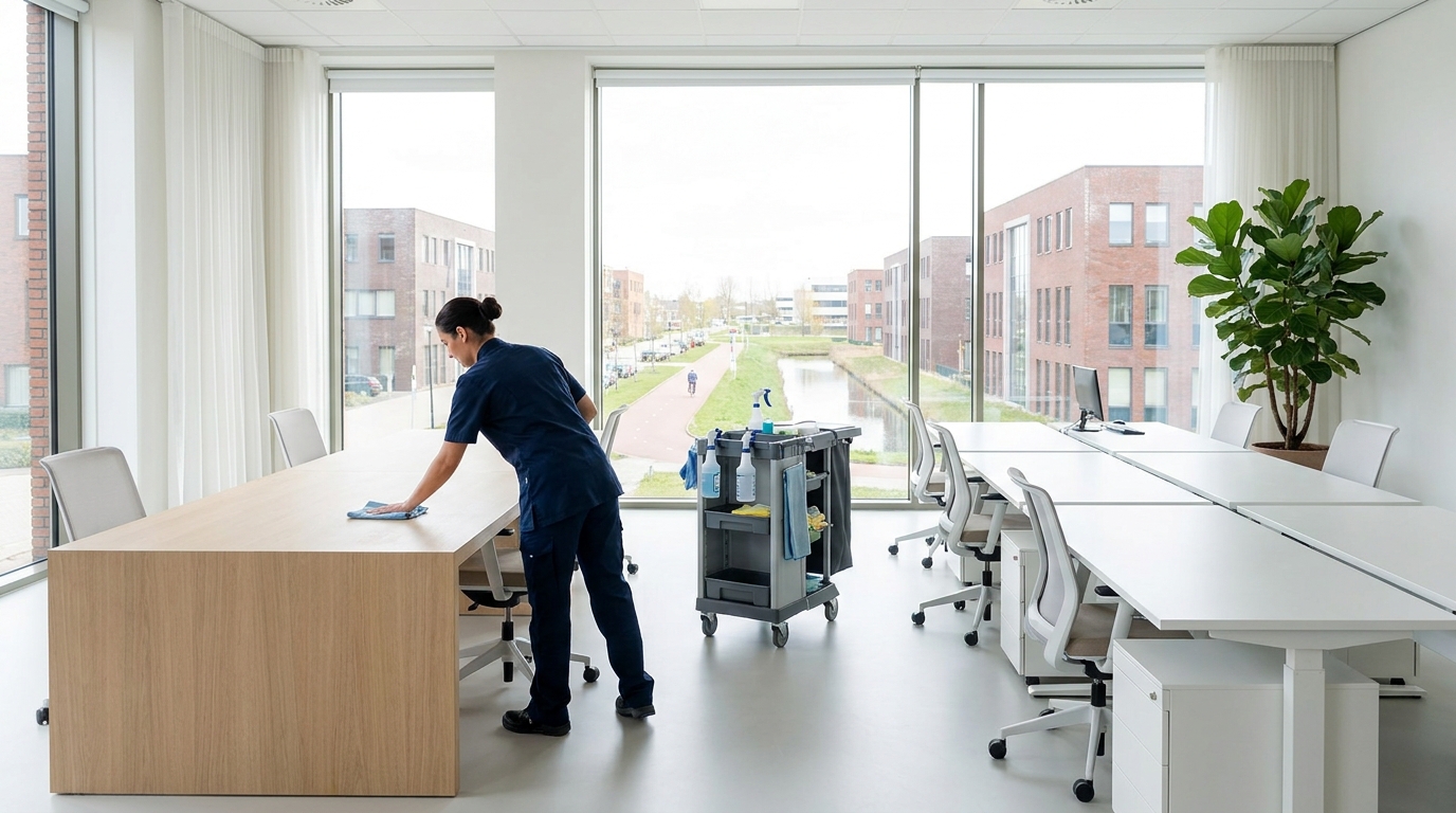 De onzichtbare impact van een professioneel schoonmaakbedrijf Rijswijk op de werkvloer